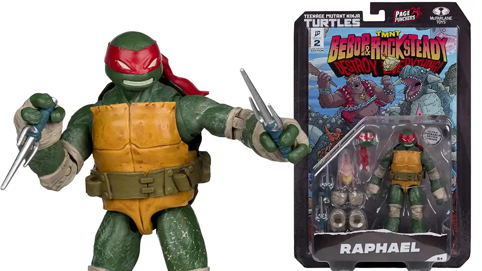 McFarlane Toys Page Punchers Raphael figure