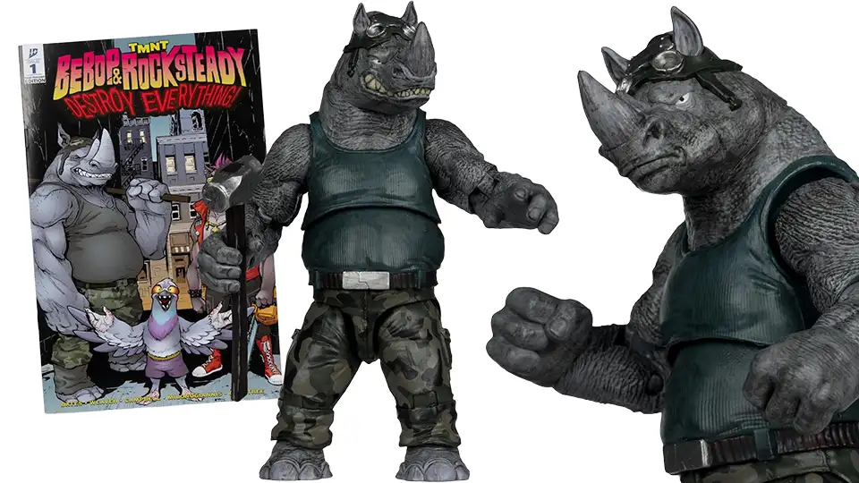 Page Punchers TMNT Rocksteady
