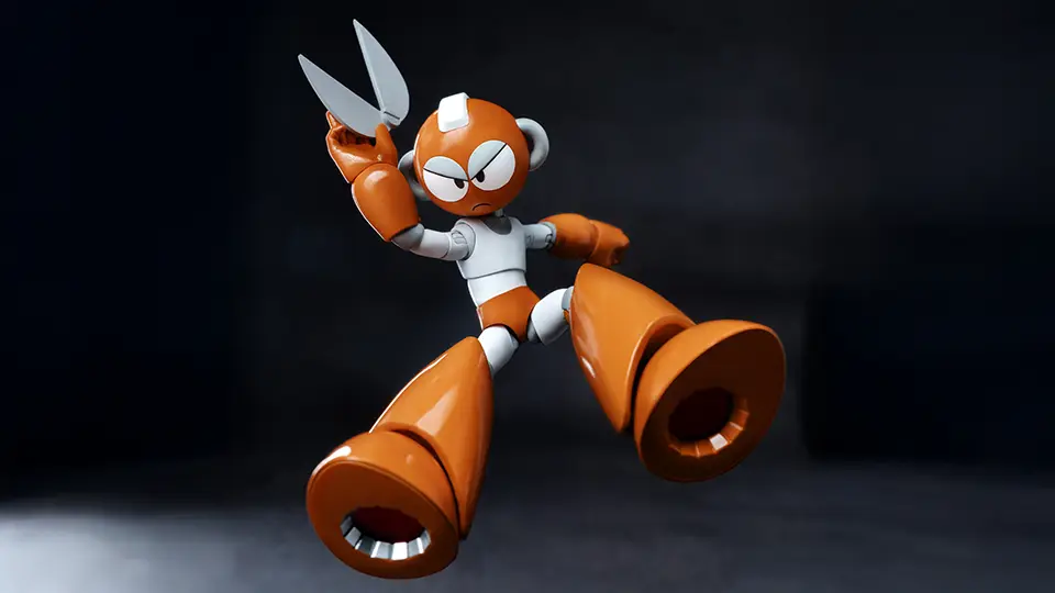 Mega Man Cut Man figure