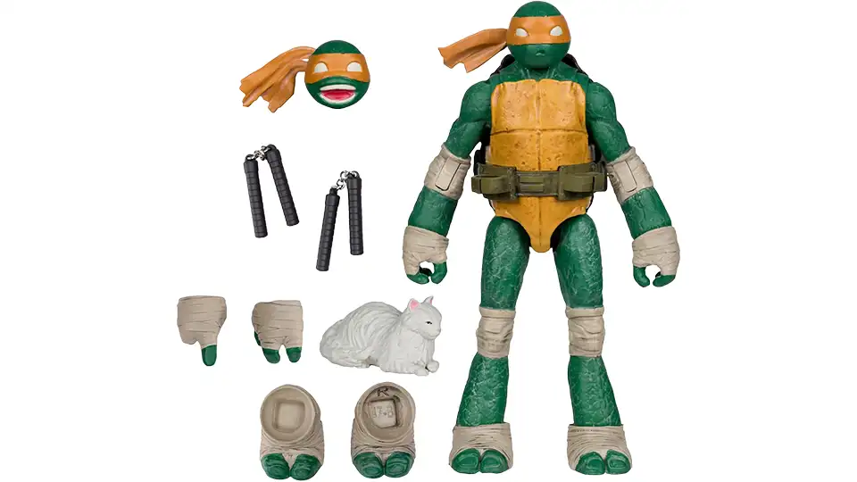 McFarlane Toys  Page Punchers Michelangelo figure