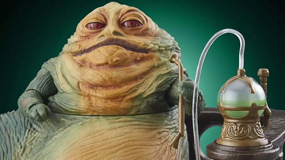 Hasbro’s Reissued TVC Jabba the Hutt Set Delivers Classic Star Wars Grit 5 Star Wars Vintage Collection Jabba the Hutt figure