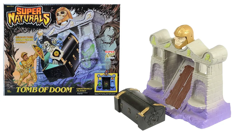 A Collector’s Guide to Tonka’s Super Naturals Toy Line 2 Super Naturals Tomb of Doom playset