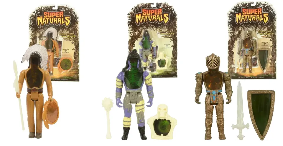 A Collector’s Guide to Tonka’s Super Naturals Toy Line 3 Super Naturals figures