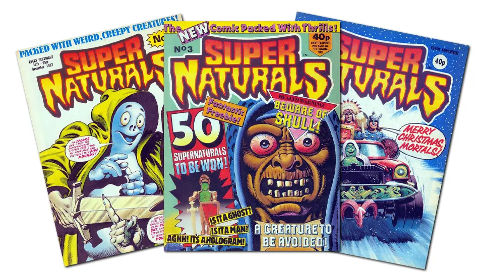 A Collector’s Guide to Tonka’s Super Naturals Toy Line 4 Super Naturals uk comics