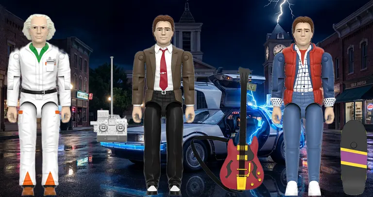 Super7 Back to the Future ReAction+ Wave 1 Figures Hit Pre-orders