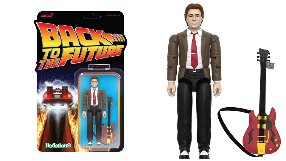 Super7 Back to the Future ReAction+ Wave 1 figure marty 55