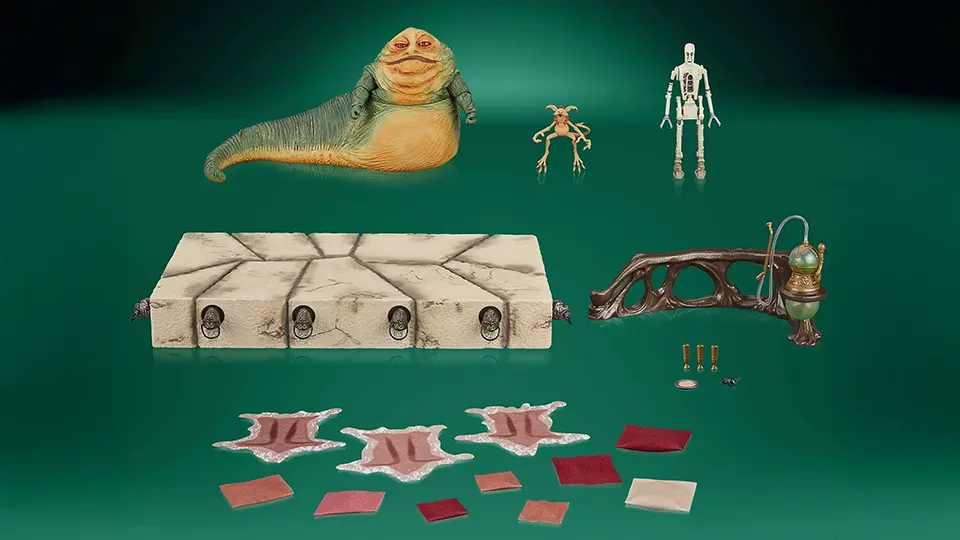 Hasbro’s Reissued TVC Jabba the Hutt Set Delivers Classic Star Wars Grit 3 TVC Jabba the Hutt release date and price
