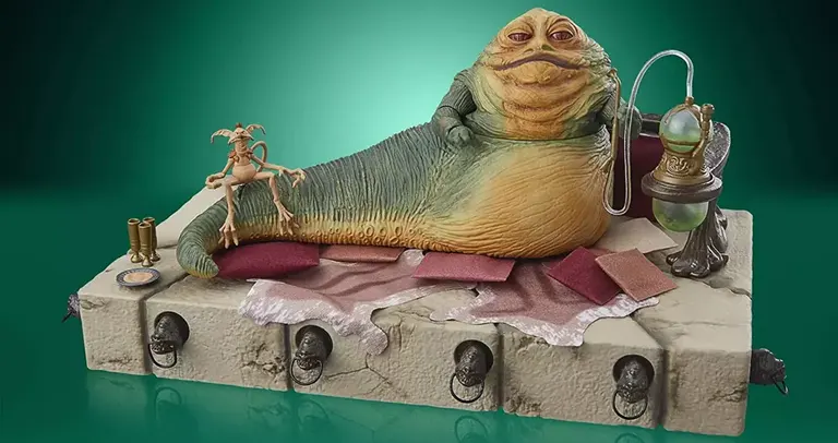 Hasbro’s Reissued TVC Jabba the Hutt Set Delivers Classic Star Wars Grit 1 Vintage Collection Jabba the Hutt