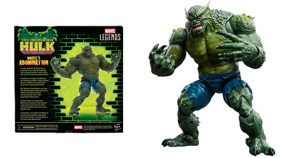 A First Look at Hasbro’s Marvel Legends Abomination Figure 8 Abomination action figure