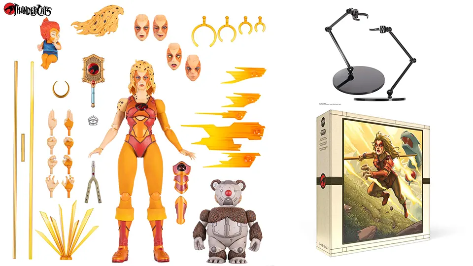 Cheetara Mondo box contents