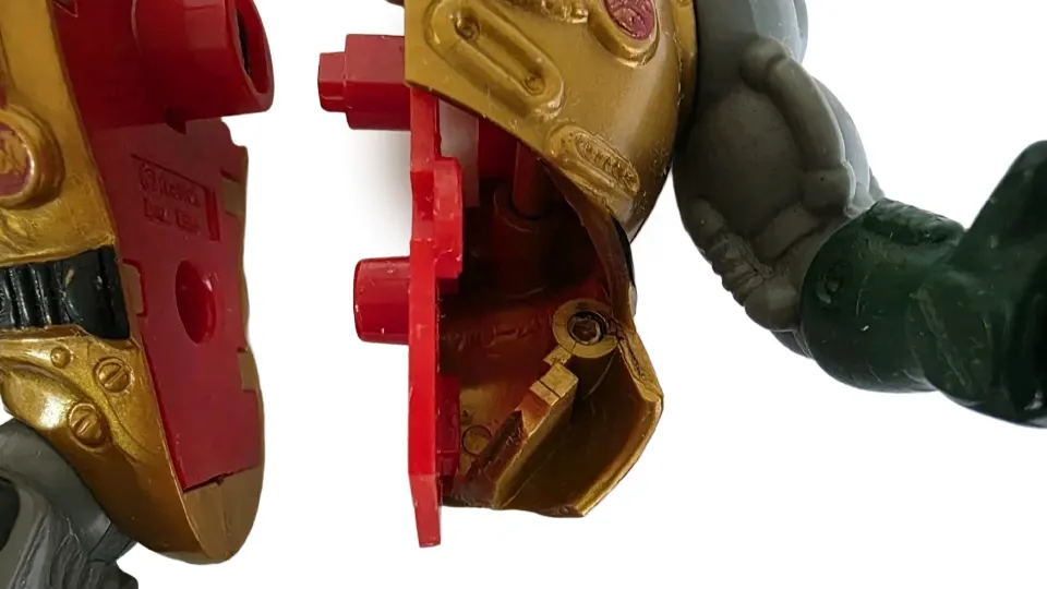 MOTU Origins Blast Attak gold plasic