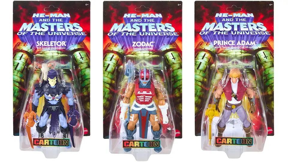 Masters of the Universe Origins Cartoon Collection 200X Wave 3 pre-order