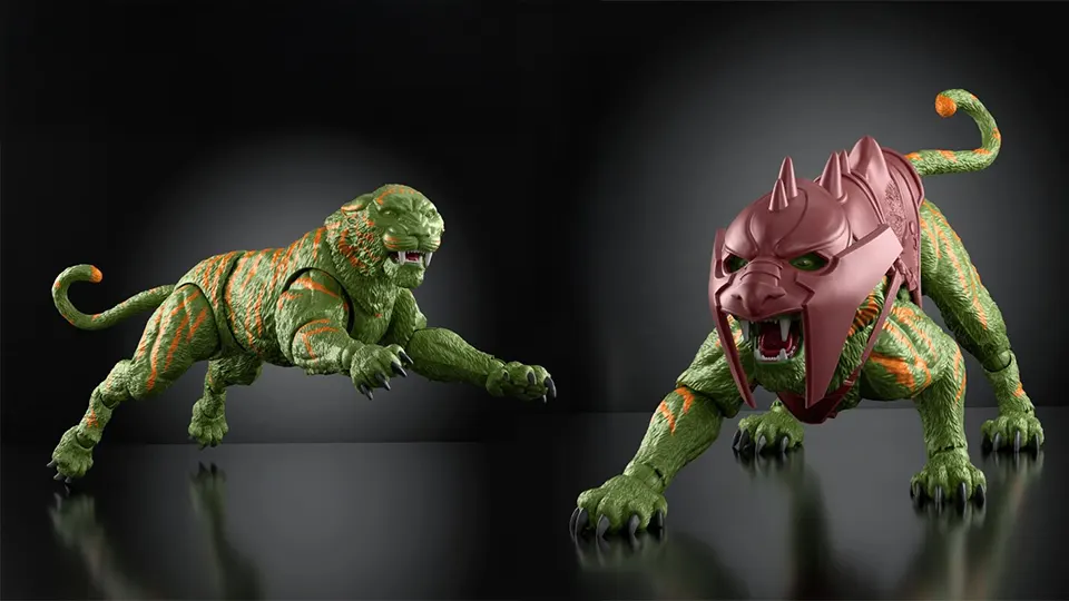 Mattel Masters of the Universe Chronicles figures battlecat