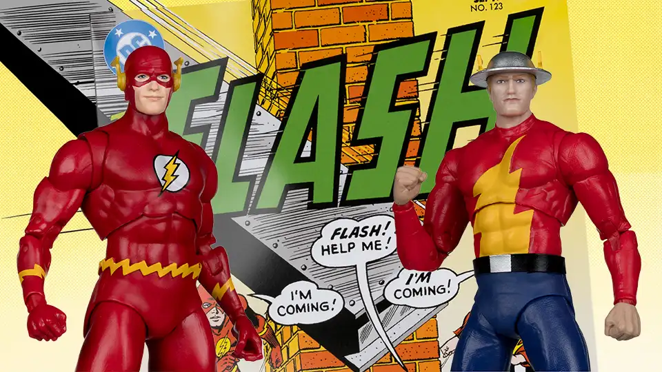 McFarlane Page Punchers Barry Allen Flash release date