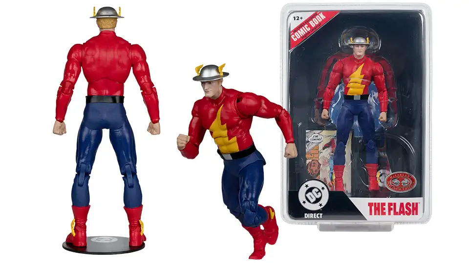 Mcfarlane Page Punchers Jay Garrick Flash
