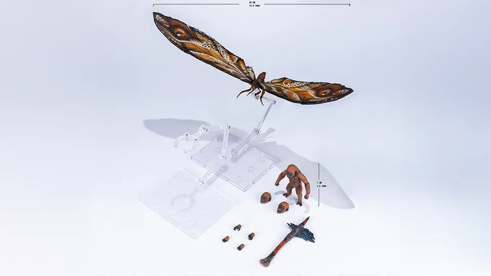 buy Hiya Toys Mothra and Suko Godzilla x Kong