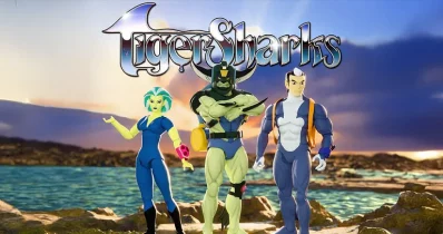 review of Super7 TigerSharks ULTIMATES figures