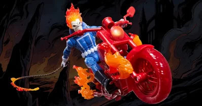 Hasbro Marvel Legends Ghost Rider motorcycle Johnny