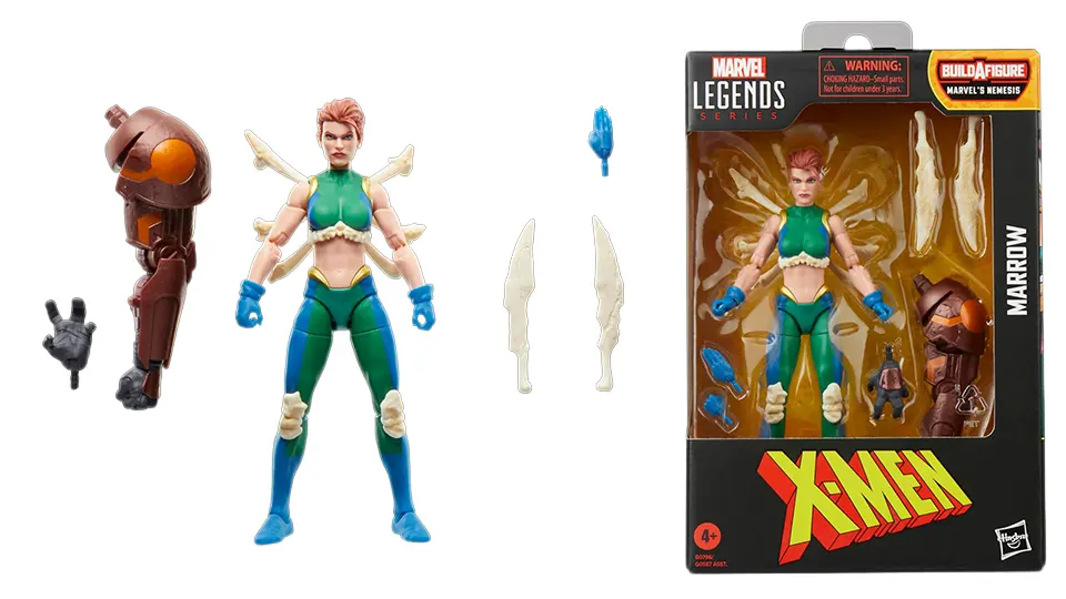 Marrow Marvel Legends X-Men Nemesis BAF Wave 2025 figure
