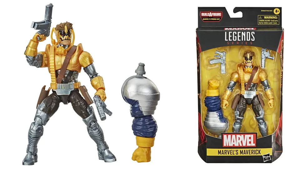 Strong Guy Left Arm 2 Marvel Legends Maverick Strong Guy Wave Figure Guide