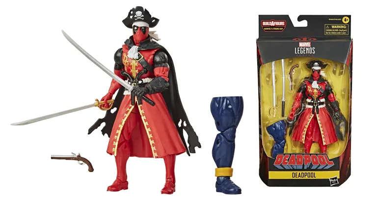 Marvel Legends Pirate Deadpool Strong Guy Wave figure