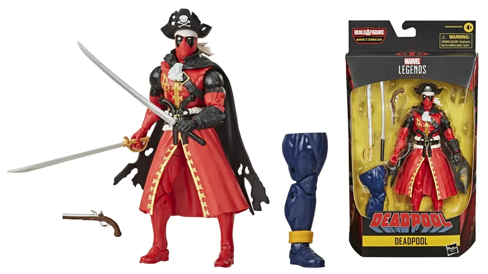 Marvel Legends Pirate Deadpool Strong Guy Wave