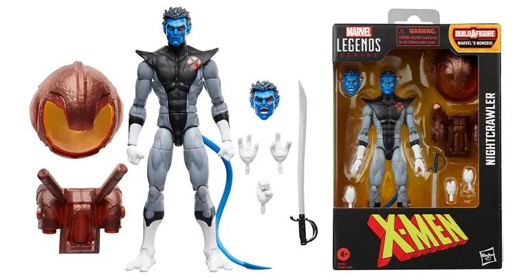 Marvel Legends X-Men Nemesis BAF Wave 2025 figure Nightcrawler