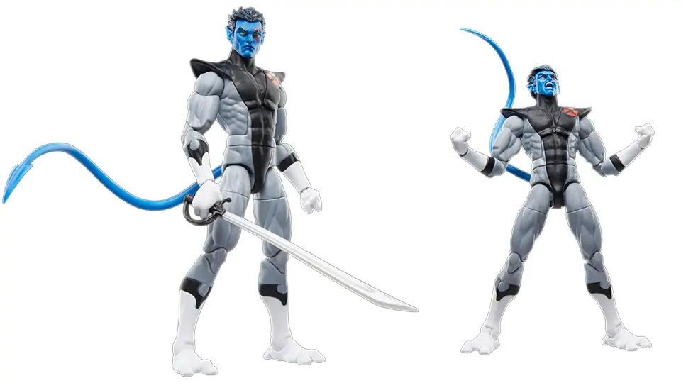 Marvel Legends Nightcrawler Uncanny X-Force Figure Nemesis Wave 2 Marvel Legends X-Men Nemesis BAF Wave 2025 nightcrawler figure
