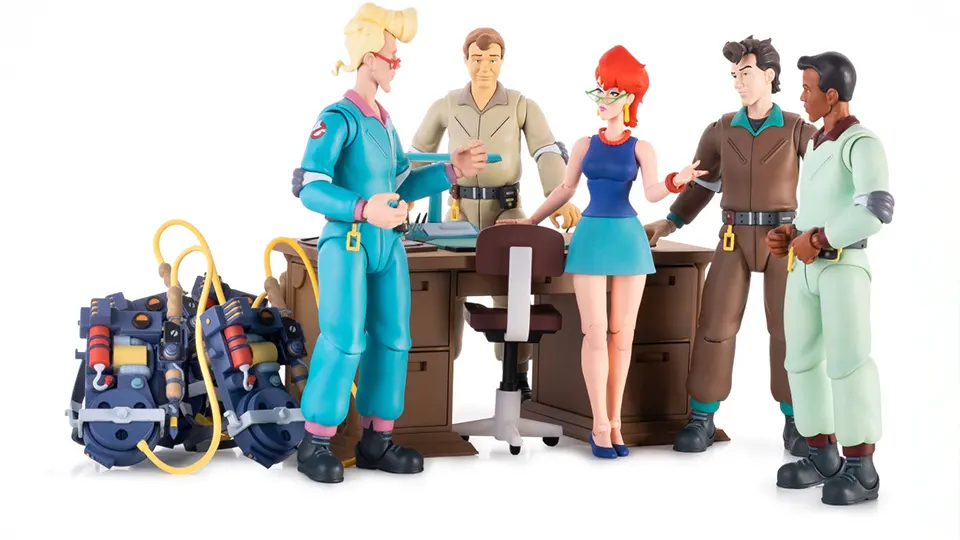 Mondo Janine Melnitz Ghostbusters figure and team