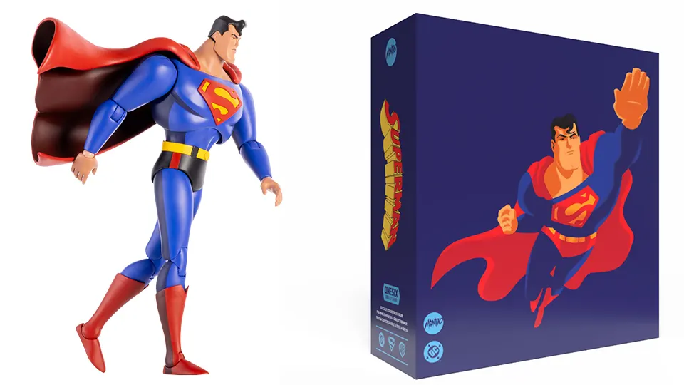 Mondo Superman The Animated Series Superman Limited Edition figure