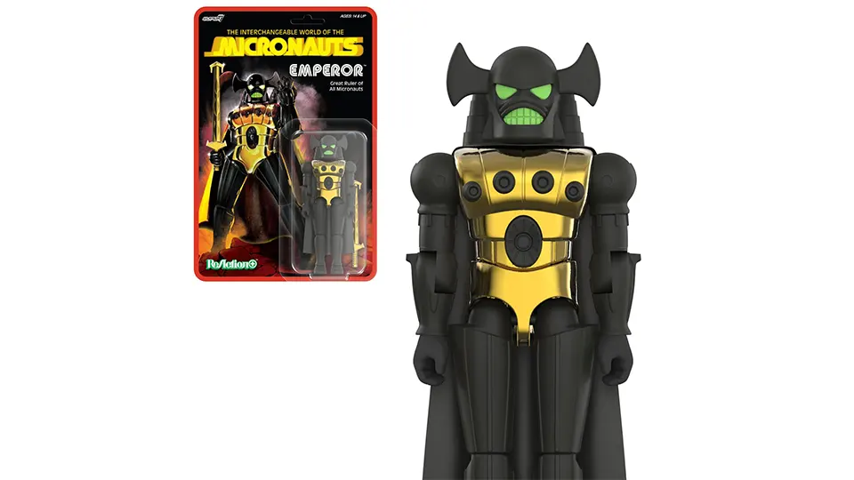 Super7 Micronauts ReAction+ Time Traveler and The Emperor Figures Return in Style 9 Super7 Micronauts ReAction+ The Emperor