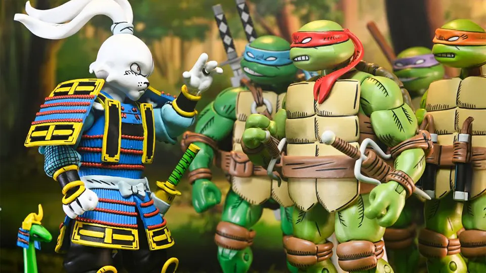 NECA Ultimate Usagi Yojimbo 7 Inch Figure Joins the TMNT Line 2 Teenage Mutant Ninja Turtles x Usagi Yojimbo Ultimate 7 inch figure