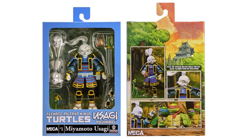 NECA Ultimate Usagi Yojimbo 7 Inch Figure Joins the TMNT Line 10 Ultimate Usagi Yojimbo TMNT crossover