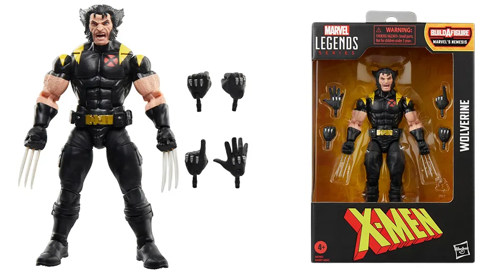 Marvel Legends Wolverine X-Treme X-Men Figure 2025 1 X-Men Nemesis BAF Wave 2025 Wolverine figure