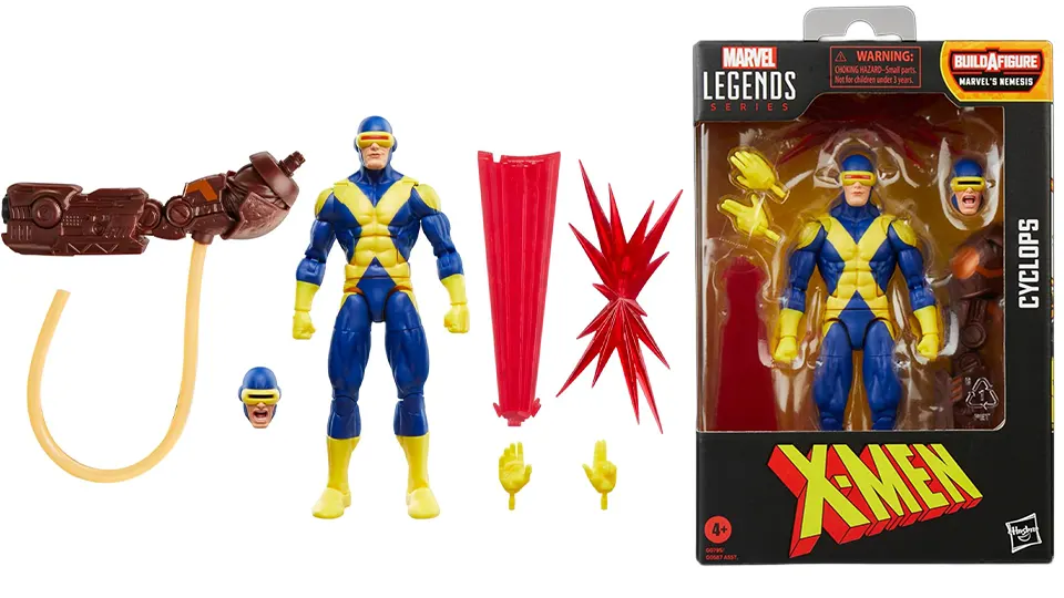 Marvel Legends Cyclops Figure Nemesis BAF Wave 2025 1 cyclops Marvel Legends X-Men Nemesis BAF Wave 2025 figure