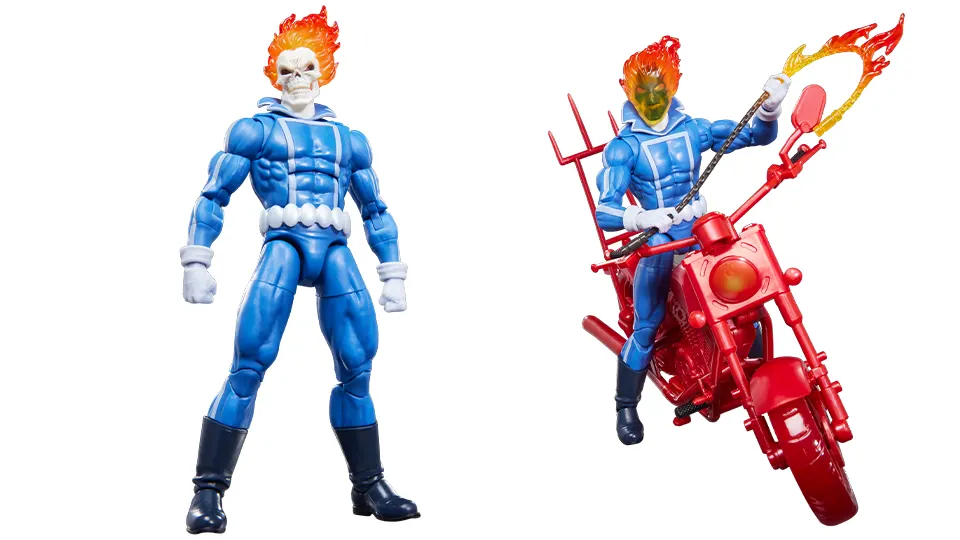 review of Marvel Legends Ghost Rider Johnny Blaze figure