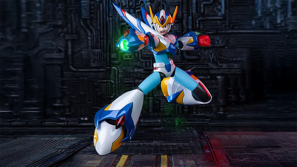 Hiya Mega Man X Sigma Action Figure Looks Built to Dominate the Display 9 HIYA Exquisite Basic Mega Man X Falcon Armor 6 inch action figure