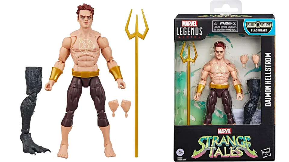 Marvel legends Daimon Hellstorm figure