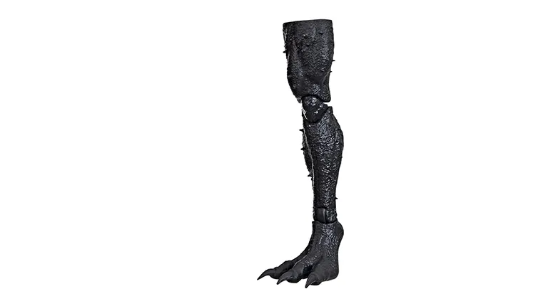 Blackheart Left Leg 1 Marvel legends black heart left leg