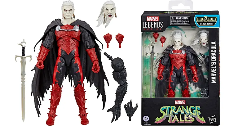 Marvel legends dracula build a figure