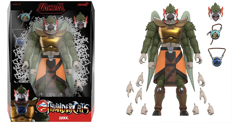 ThunderCats ULTIMATES Wave 15 Review – Mumm-Ra Old Man, Jagara, Zaxx and Wizz-Ra 12 Super7 ThunderCats ULTIMATES Wave 15 zaxx figure