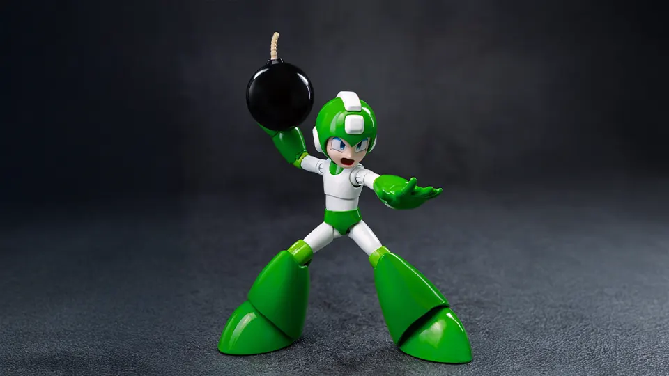 mega man hyper bomb action figure