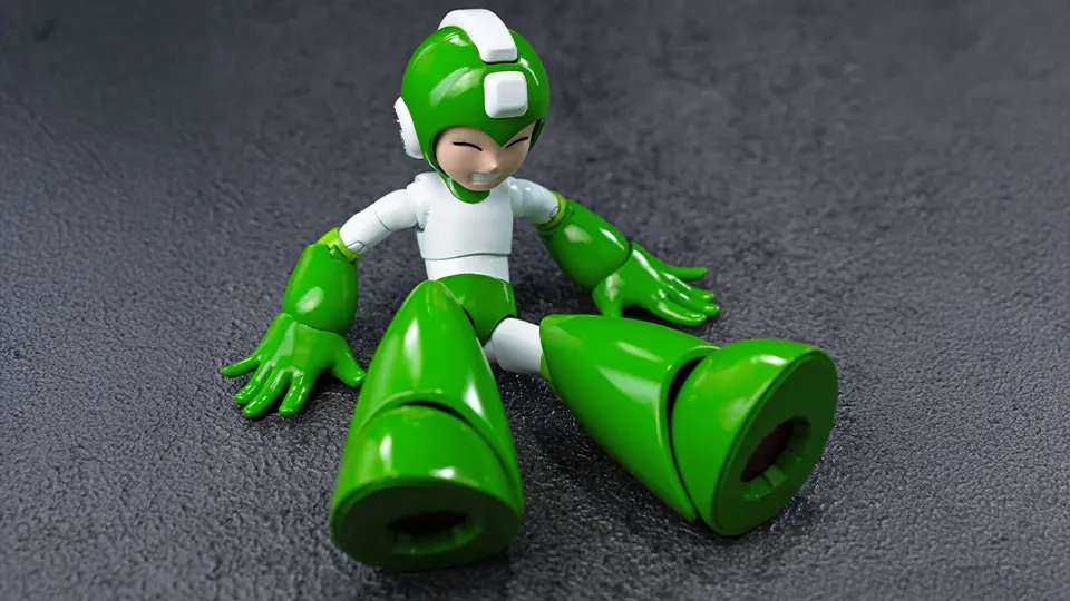 mega man hyper bomb figure by threezero review