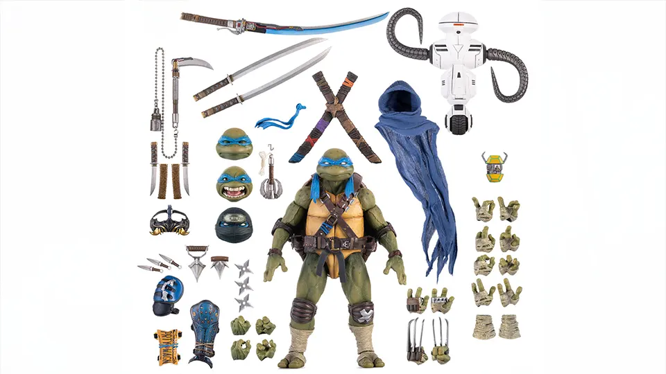 Mondo TMNT Leonardo 1/6 Scale Figure Looks Built for Collectors 5 mondo teenage mutant ninja turtles leonardo figure