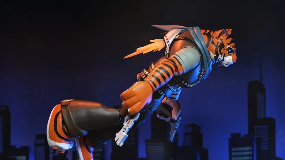 teenage mutant ninja turtles tiger claw figure