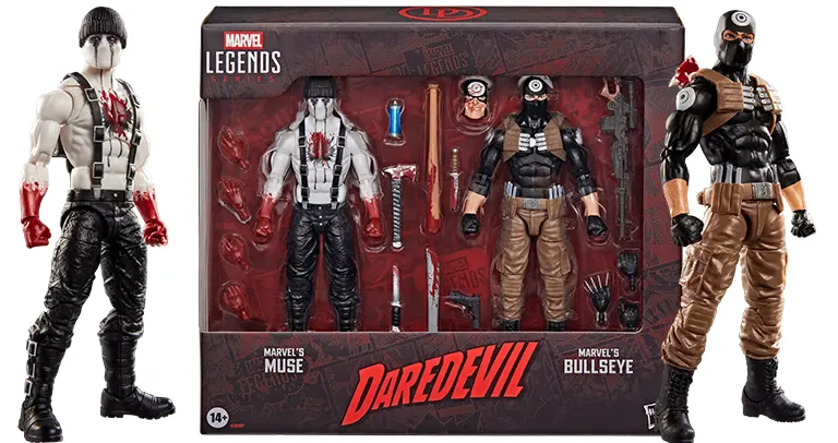where to buy Marvel Legends Marvel’s Bullseye and Muse figures