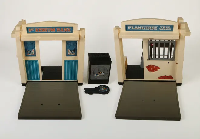 BraveStarr Fort Kerium jail and bank