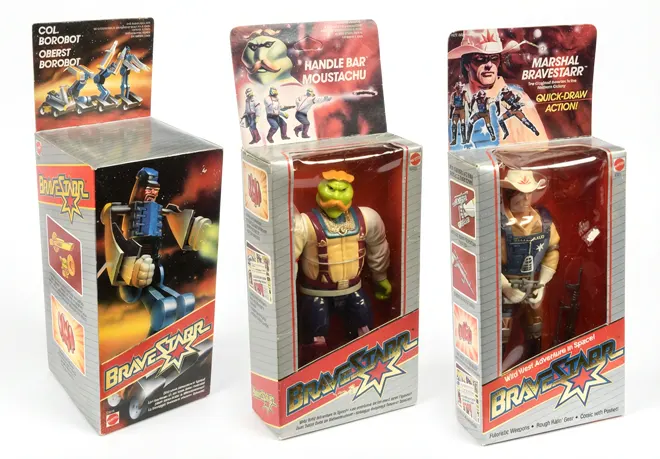 BraveStarr good guys packaing