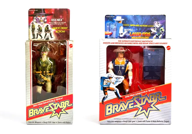 BraveStarr packaging
