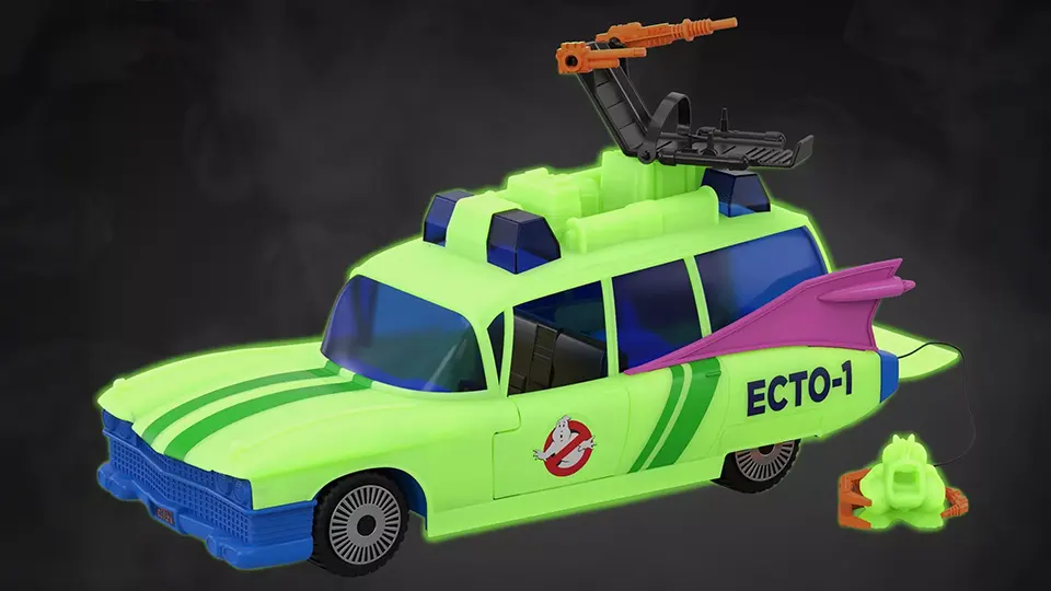 Ghostbusters Kenner Classics Ecto-Glow Ecto-1 Review 2 Ghostbusters Kenner Classics The Real Ghostbusters Ecto-Glow Ecto-1 Review